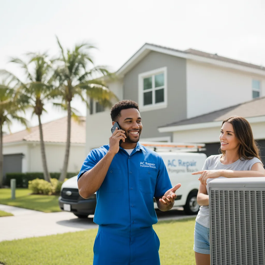 AC Repair Pompano Beach customer support in San Manuel